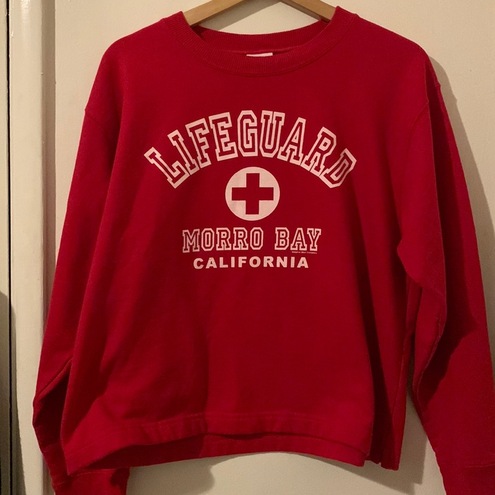 Morro Bay, California Lifeguard Women’s Casual Sweater
